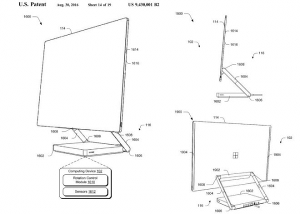 Microsoft Surface Mouse на фотографиях с FCC