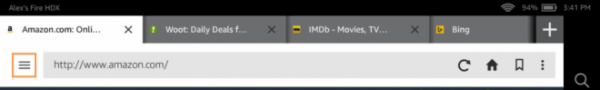 Обновление Amazon Silk для Kindle Fire. Особенности