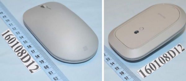 Microsoft Surface Mouse на фотографиях с FCC