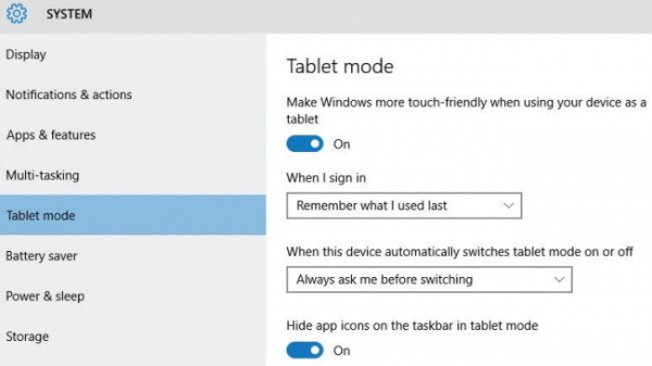 Как использовать режим планшета в Windows 10?