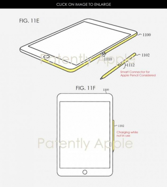 Новый Apple Pencil: Патент, приложения и зарядка