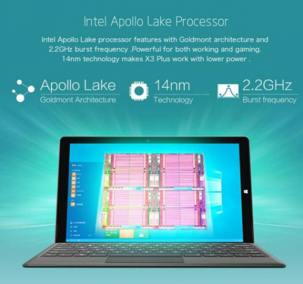 Teclast X3 Plus: Бюджетный планшет с Apollo Lake