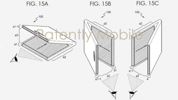 Samsung: Идея складного планшета в новых деталях